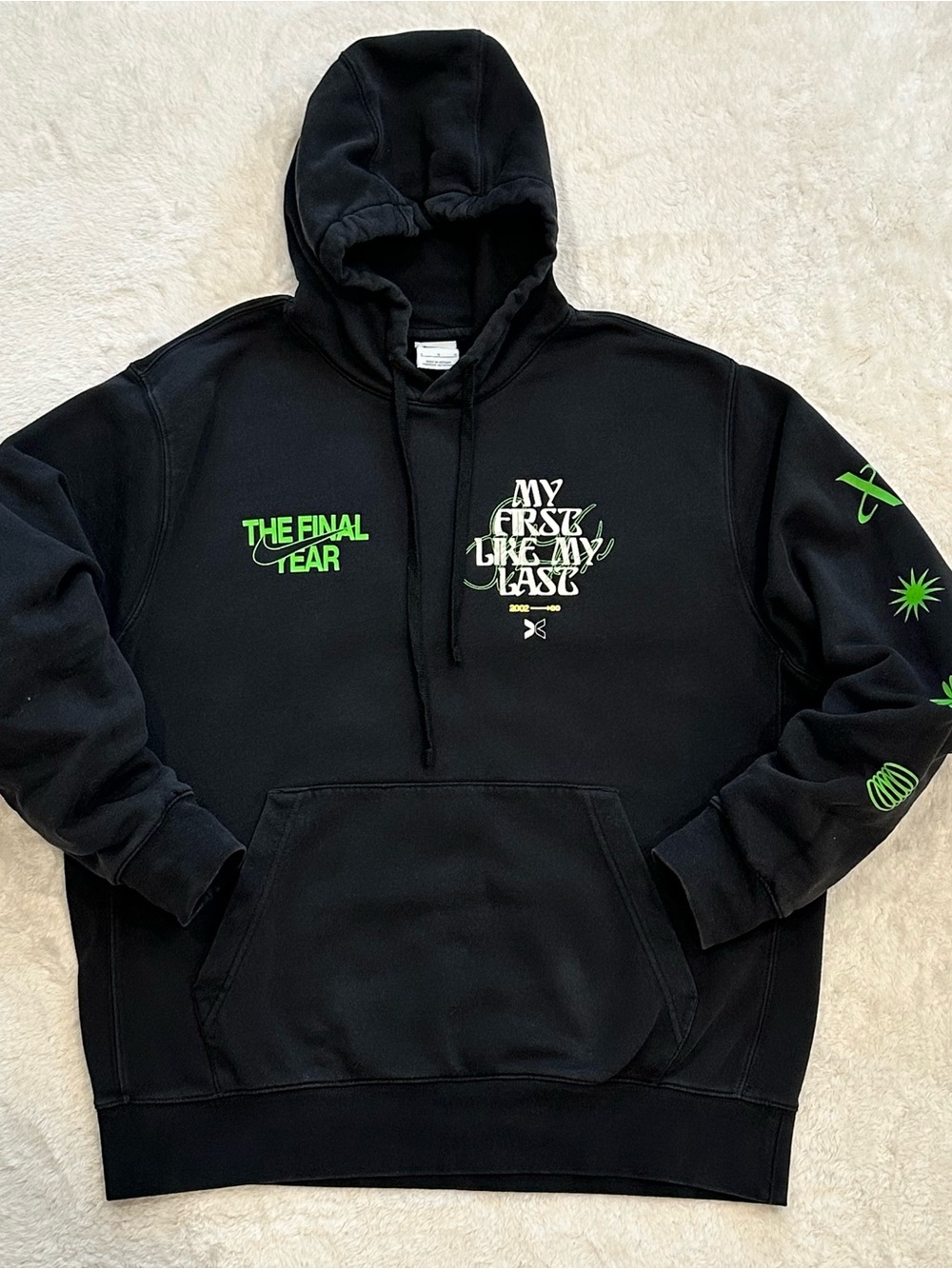 Nike x TOGETHXR Sue Bird The Final Year Retirement Hoodie Mens L 24x26.5”